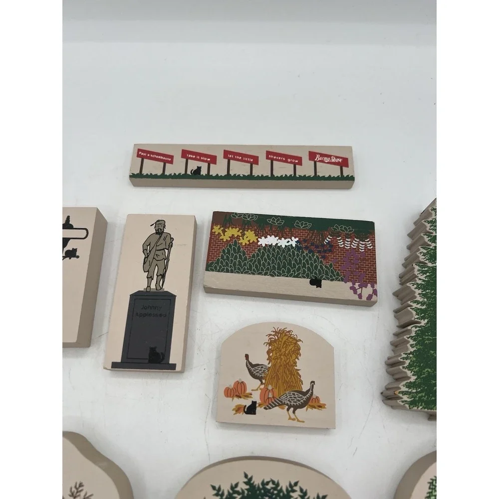 🐱🏡 The Cat's Meow & Others Accessory Wall Sitters – Lot of 11 – Retired & Rare